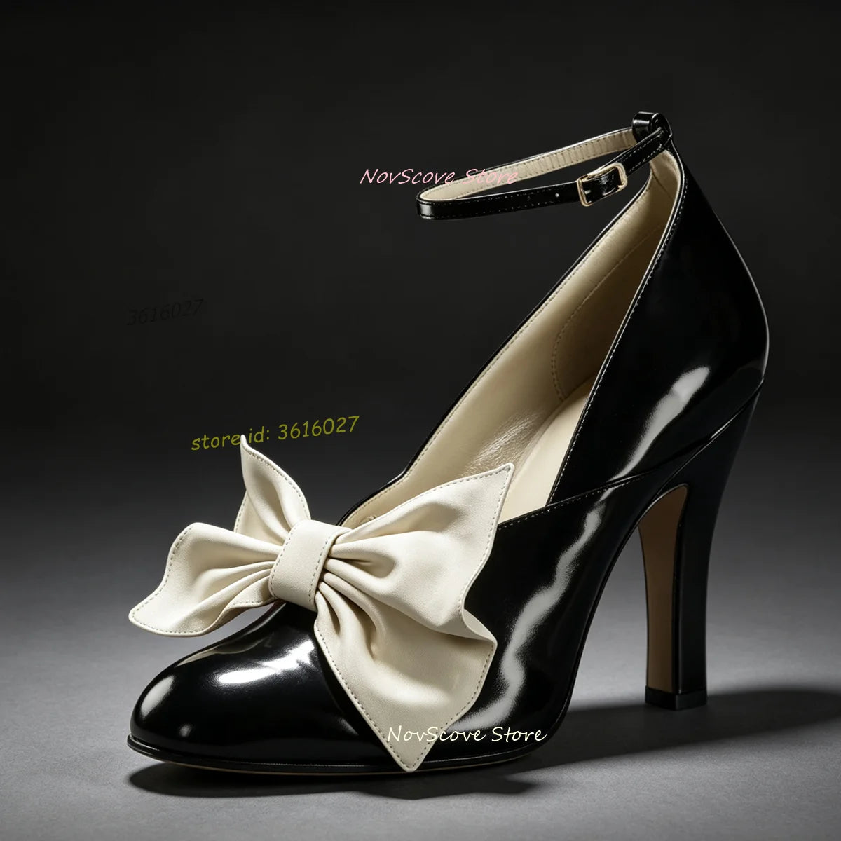 Summer Pointed Toe Bow Accent Mary Jane Pumps For Women