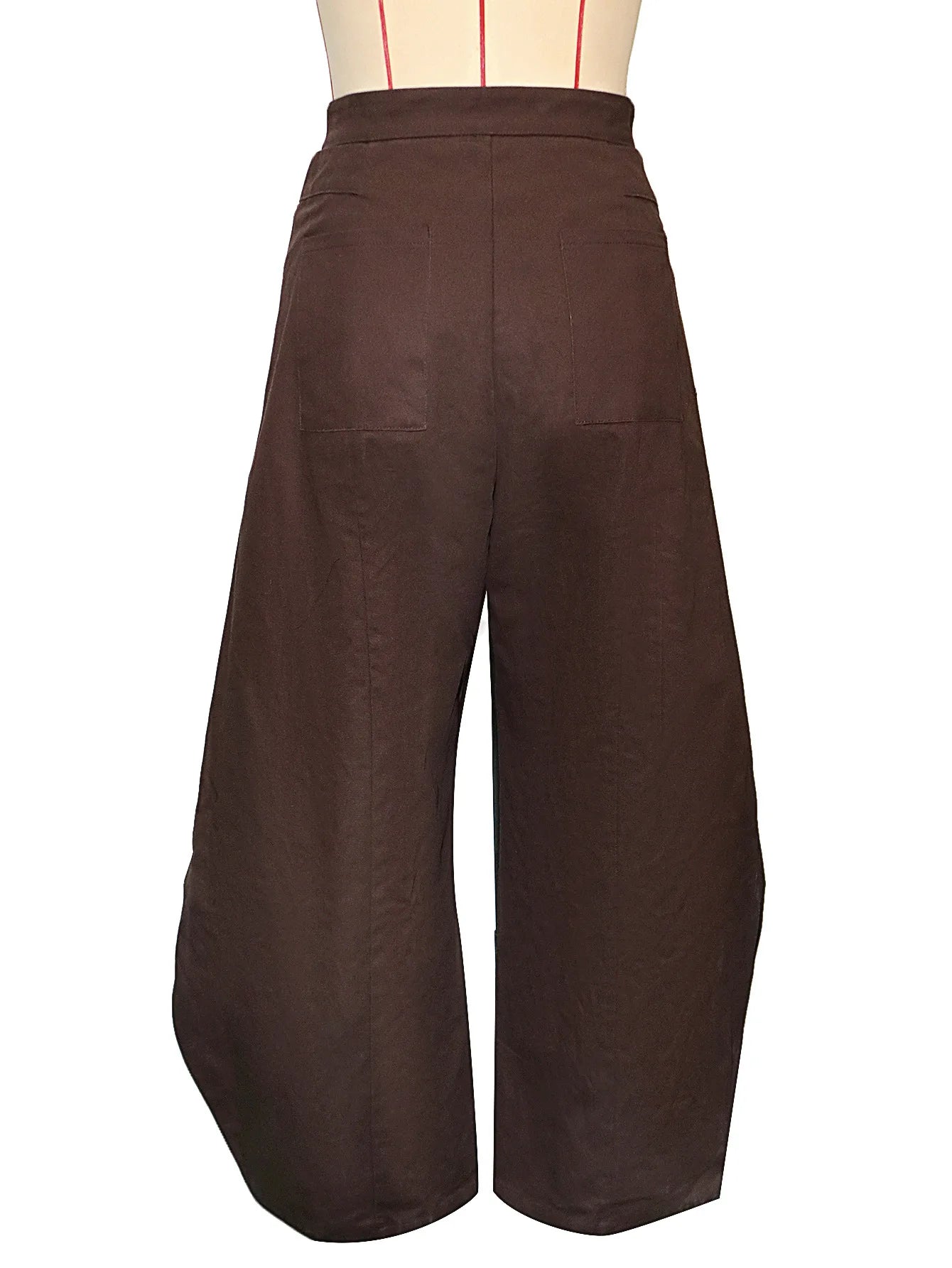 Vintage Washed High Waist Wide Leg Denim Jeans for Women