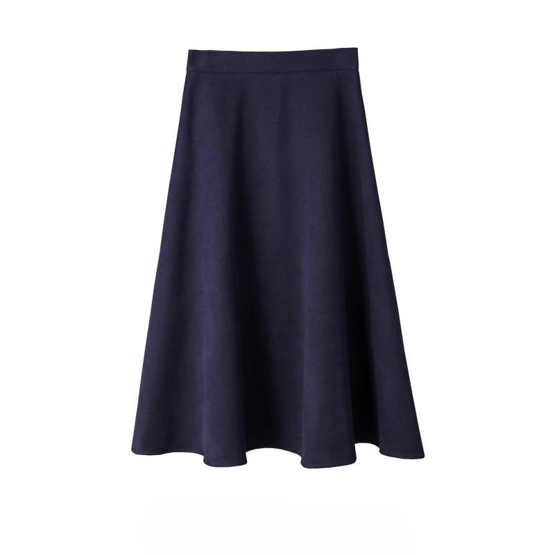High-end OL Elegant Two-piece Set Autumn and Winter Fashion Long-sleeved Slim Jackets Coat High-waist Skirt Sets Women's Outfits