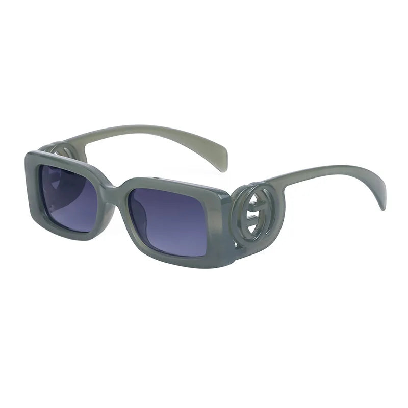 Oversized Square Gradient Sunglasses