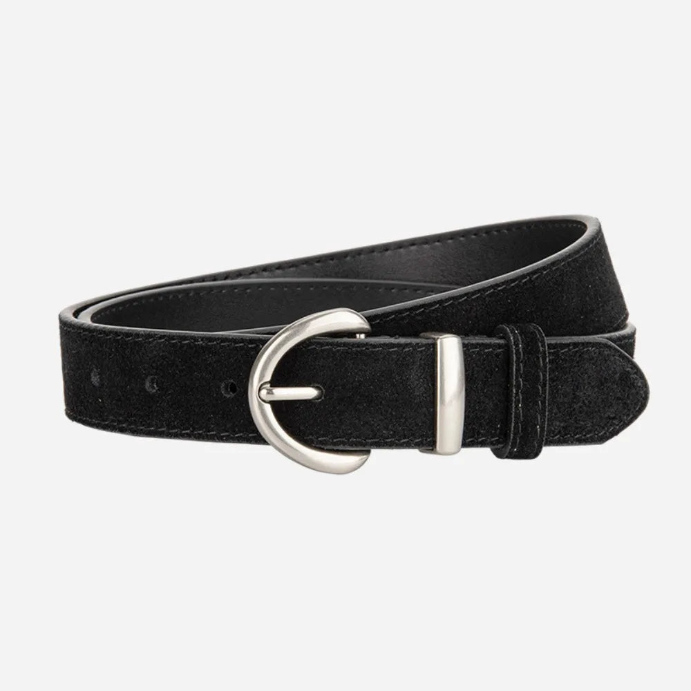 Retro Style Suede Belt
