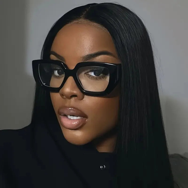 Retro Square Blue Light Blocking Glasses for Women