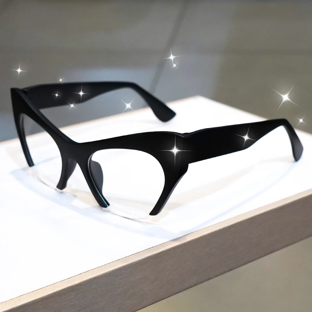 Retro Cat Eye Large Frame Reading Glasses for Women