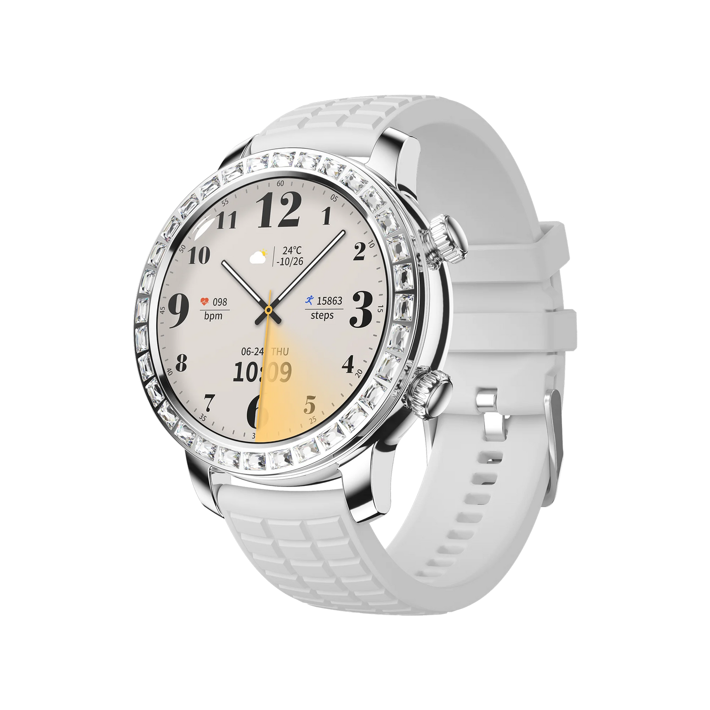 Z95 Mini Women Smart Watch 1.3inch AMOLED Large Screen Bluetooth Call Fashion Lady Wristwatch Sport Fitness Tracker Smartwatch
