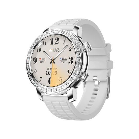 Z95 Mini Women Smart Watch 1.3inch AMOLED Large Screen Bluetooth Call Fashion Lady Wristwatch Sport Fitness Tracker Smartwatch