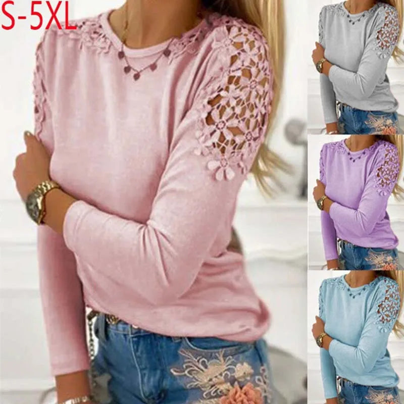 O Neck Long Sleeve Tee