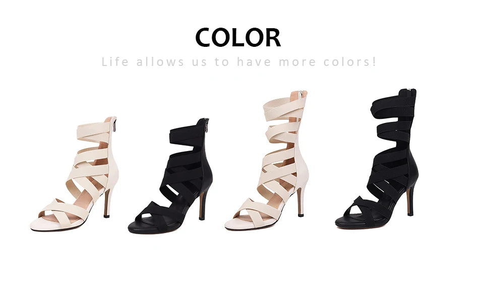 Elastic Fabric Ballroom and Latin Dance Shoes for Women
