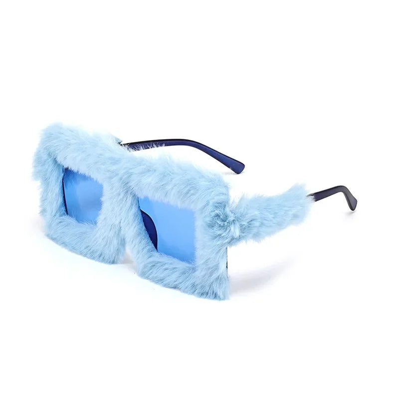 Velvet Frame Gradient Sunglasses