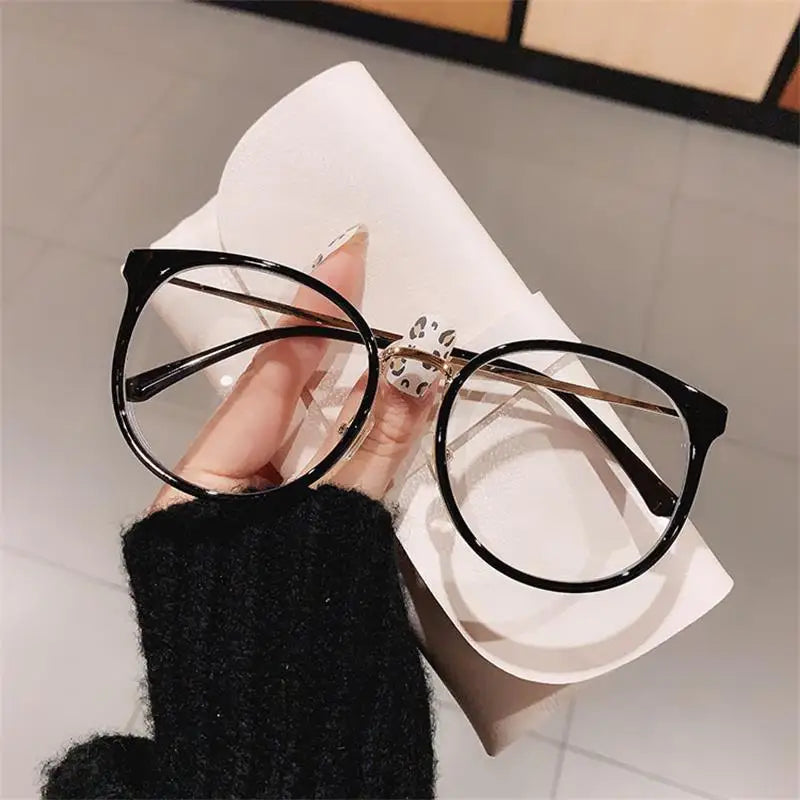 Oversized Leopard Blue Light Reading Glasses for Women