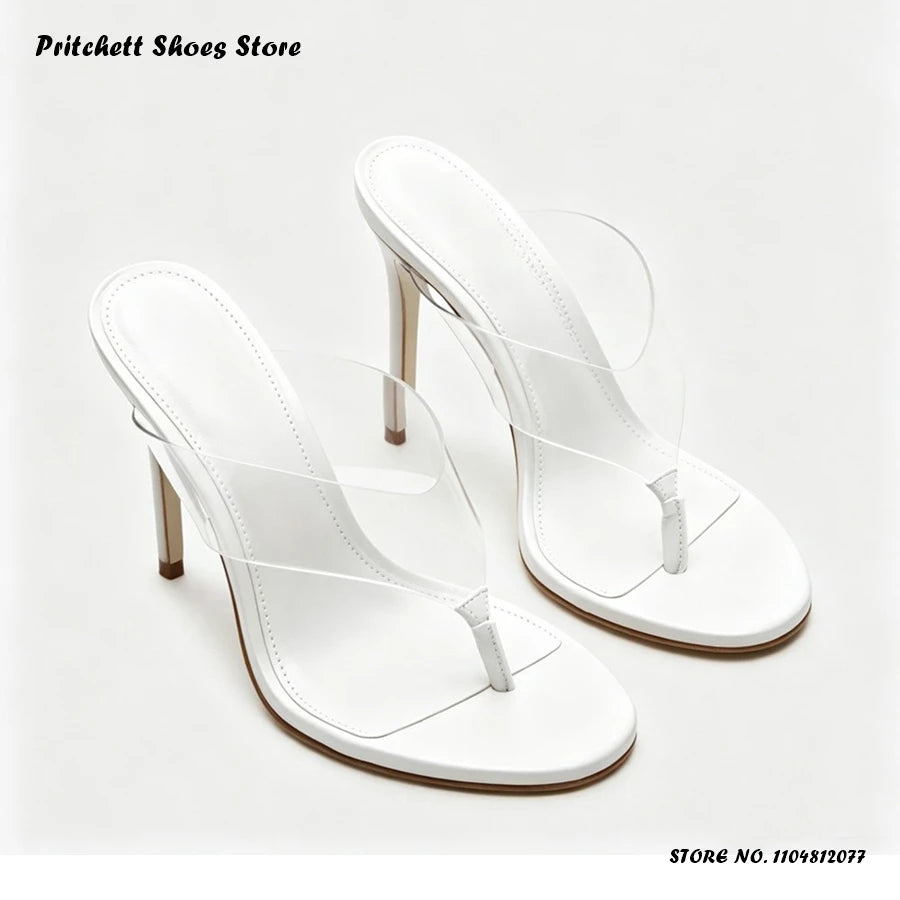 Premium Chic Thin Heel Open Toe Casual Flats For Women