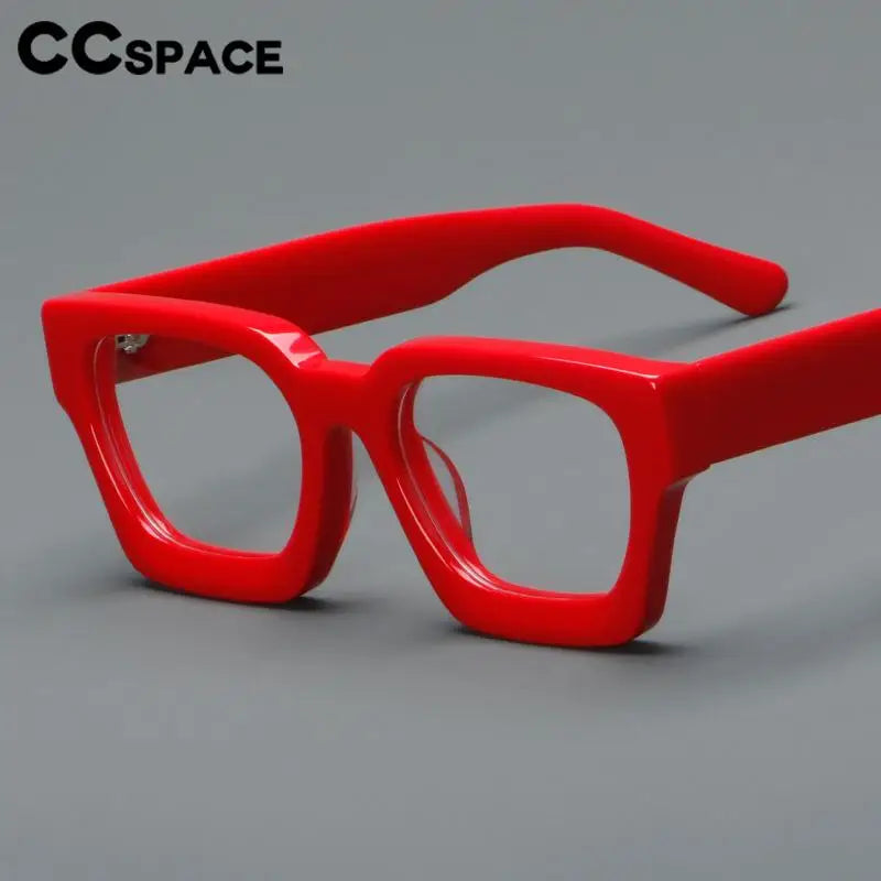 Vintage Square Acetate Prescription Glasses Frames for Women