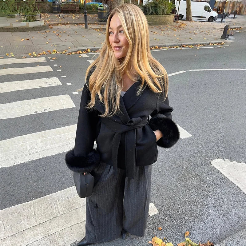 Reversible Wool Coat