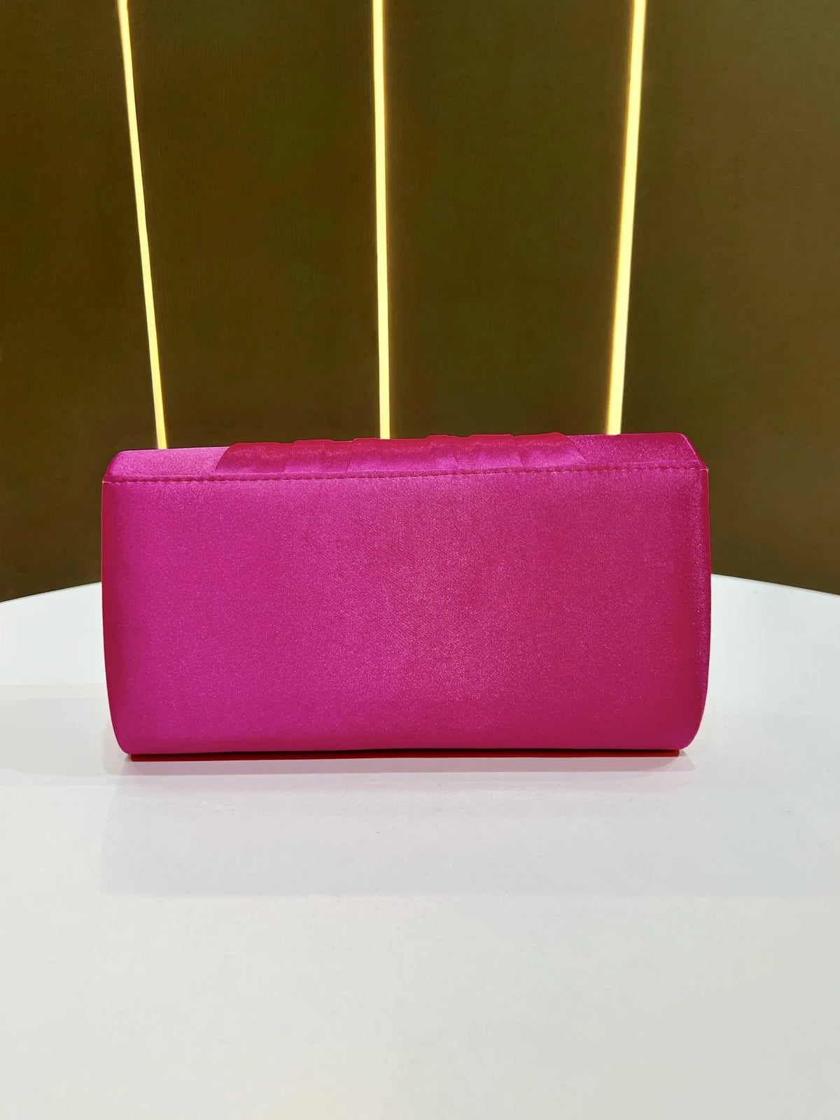 Elegant Satin Diamond Clutch Crossbody Bag for Women