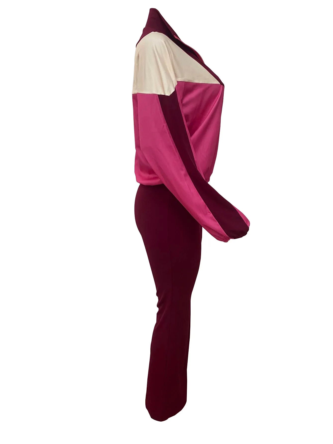 Pant Set Women Two Piece Sets Matching Sets Y2k Streetwear Zipper Coats Long Pants High Waist Sports Suit Sportswear 2025