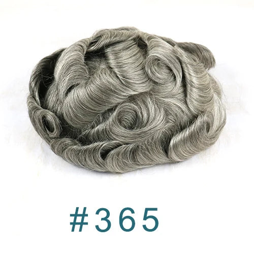 Natural Hairline Ultra Thin Human Hair Toupee for Women