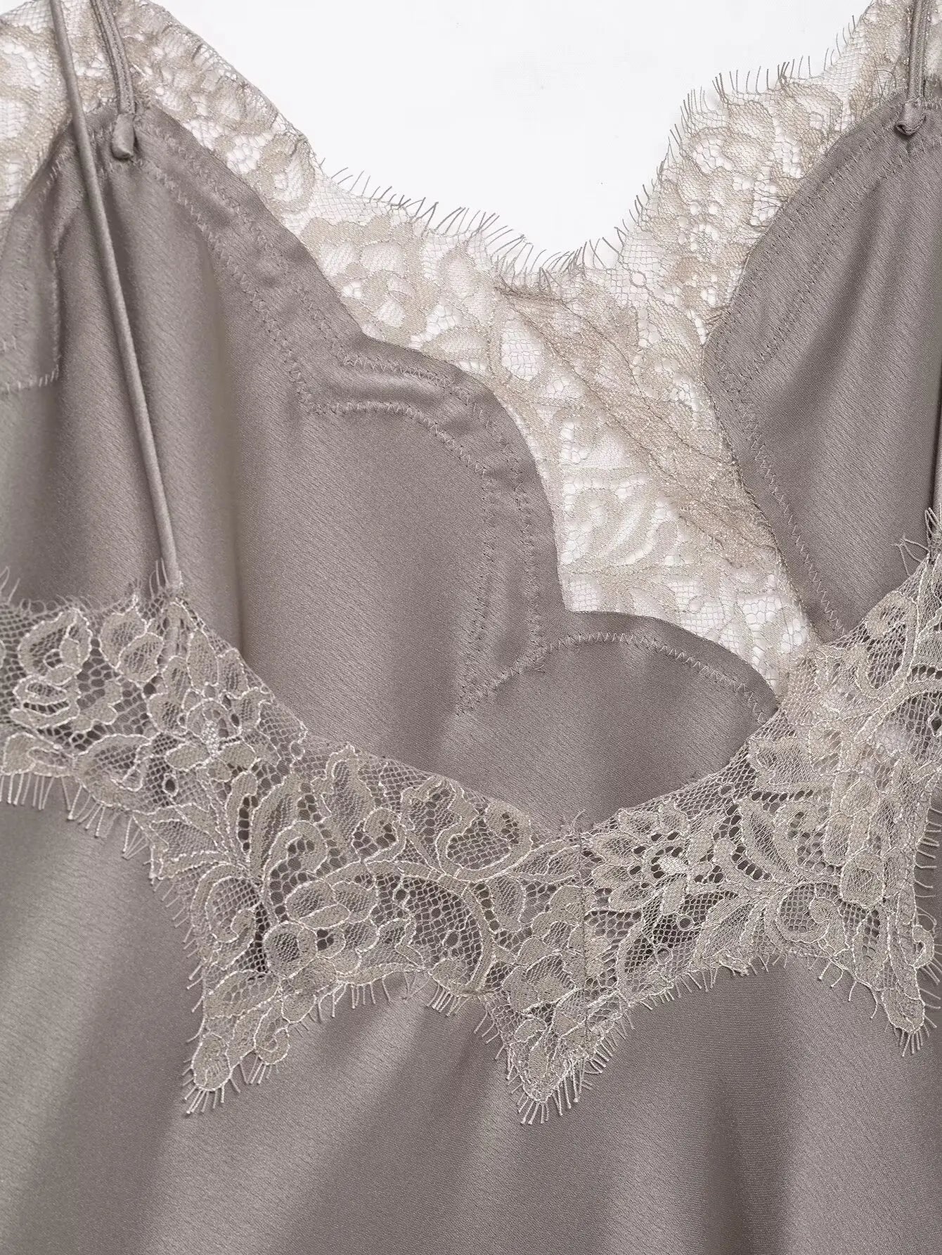Elegant Lace Backless Asymmetrical Sleeveless Camisole for Women