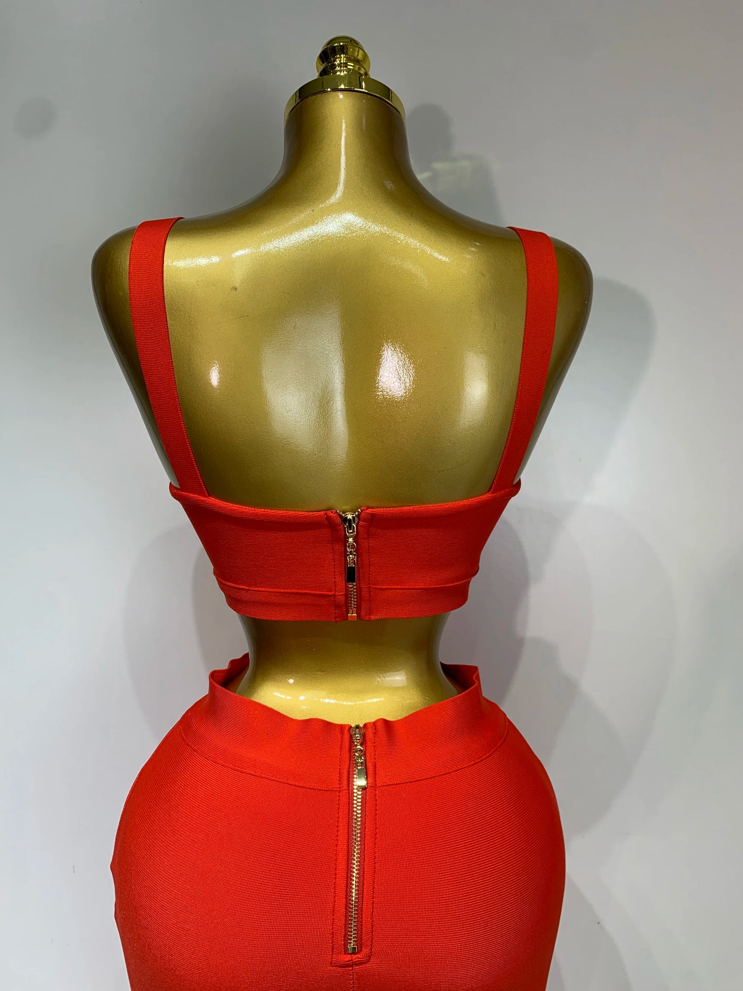 Women Sexy Bandage Crop Top Pant Set Evening Party Club Luxury Birthday High Street Fashion Elegant Luxury Birthday Outfit ﻿