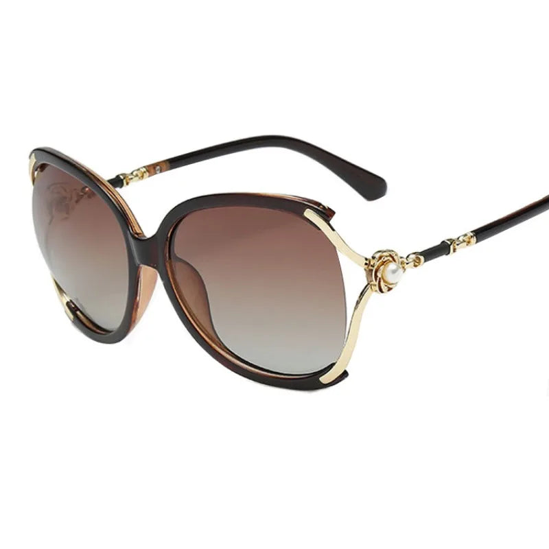 Vintage Gradient Rimless Sunglasses