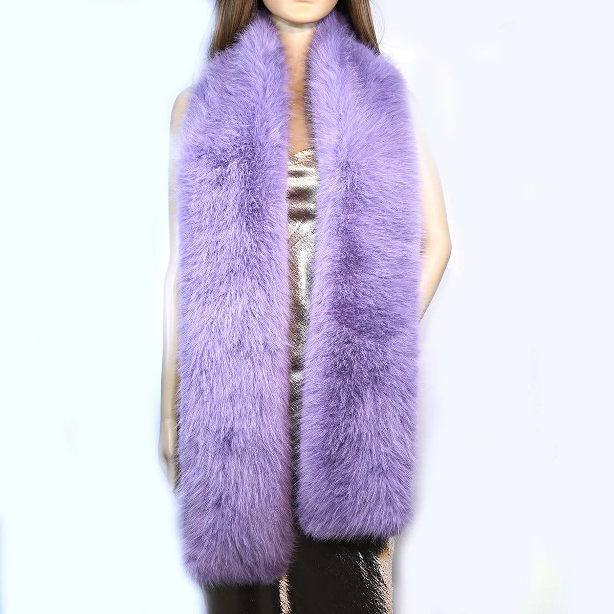 Fluffy Faux Fur Winter Wrap Scarf
