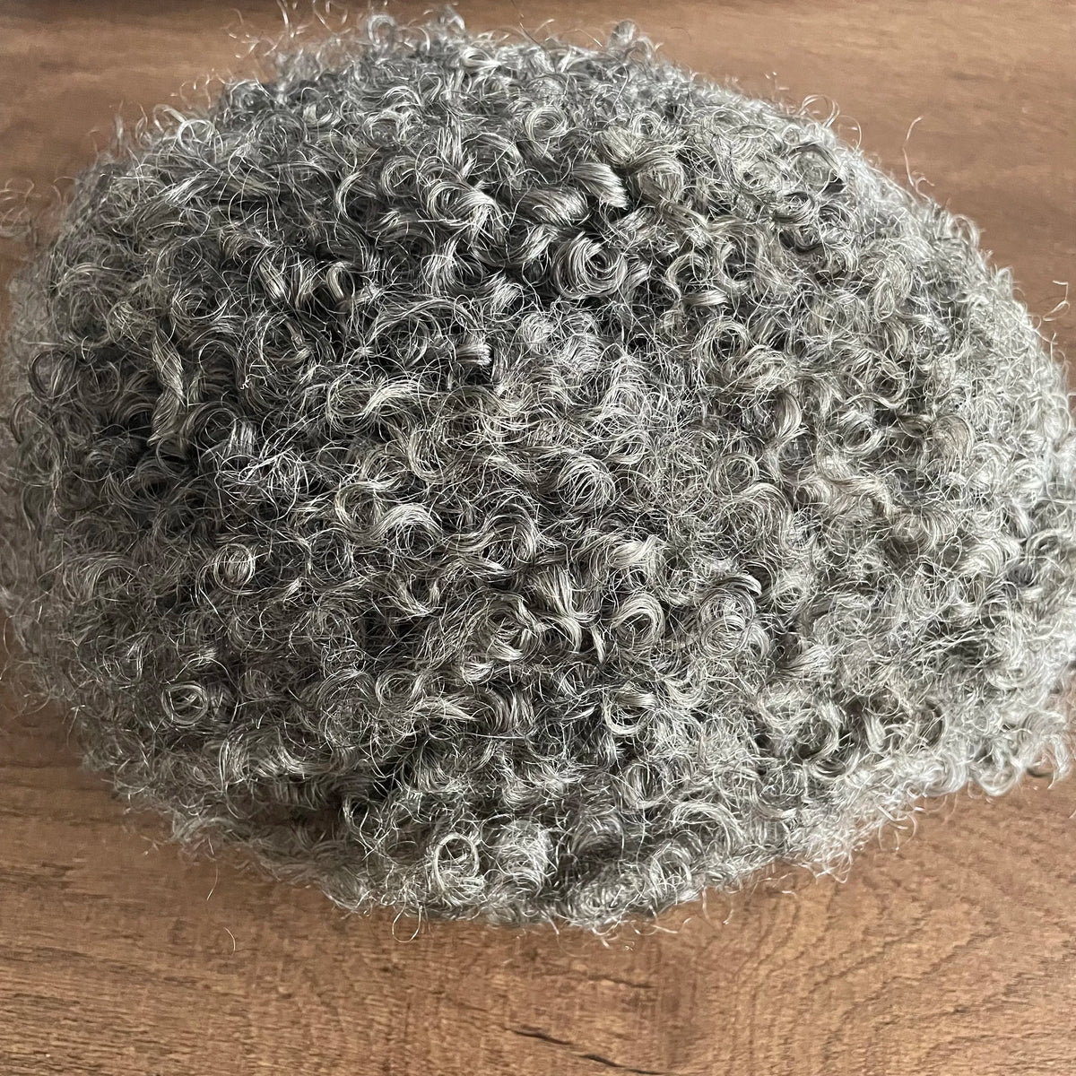 Undetectable Curly Human Hair Toupee Replacement for Women