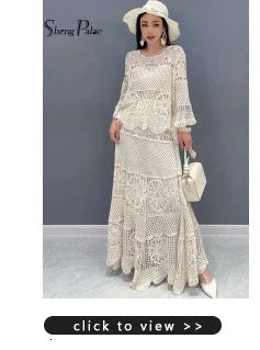 Pleated Tiered Long Sleeve Maxi Dress