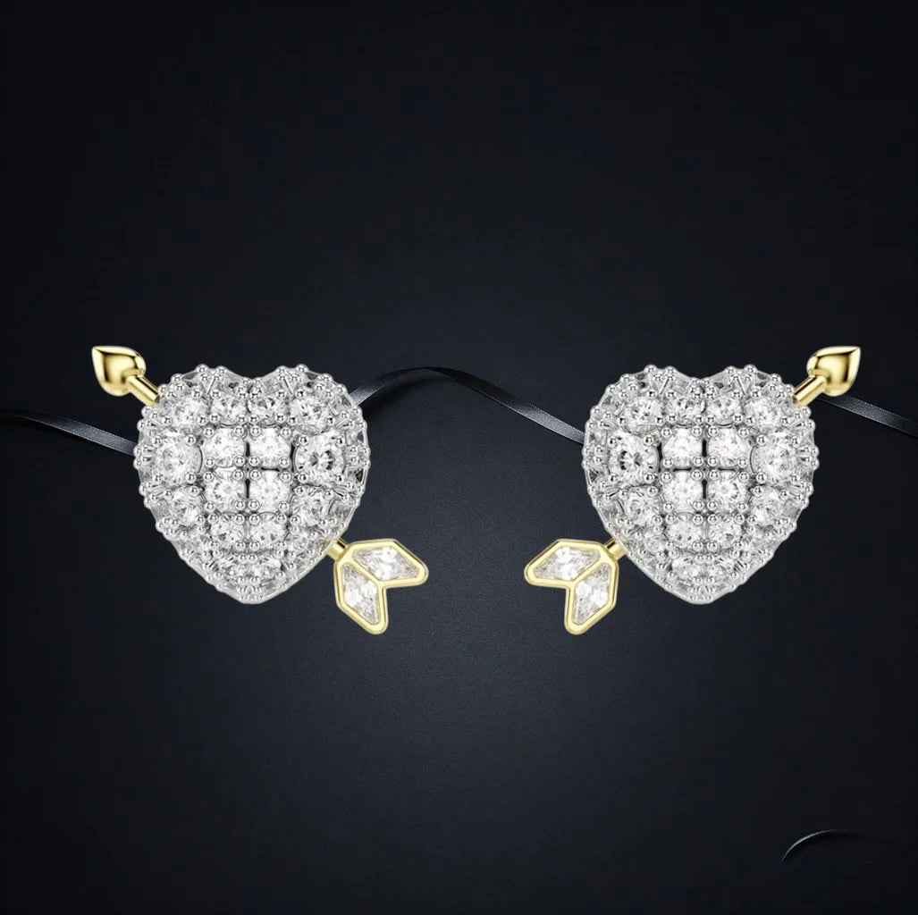 Faceted Crystal Necklace And Earrings