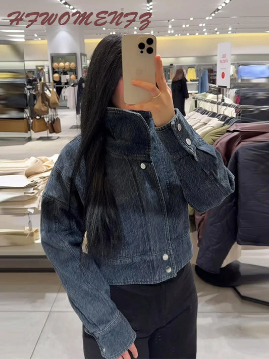 Oversized Street Style Denim Jacket