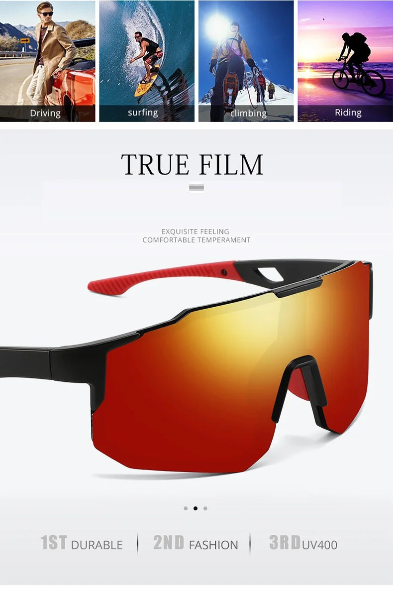 Oversized Square Reflective Sunglasses