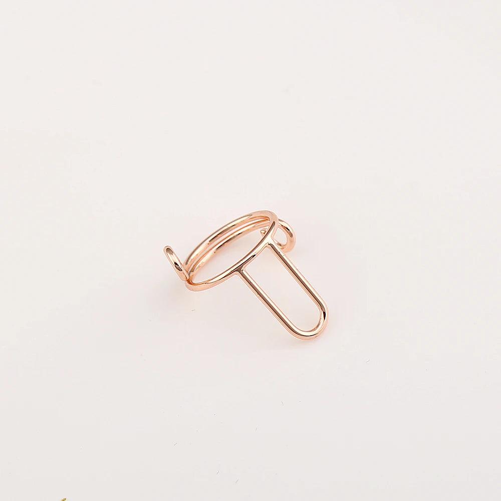 Trendy Thin Stackable Nail Ring Set of 10 for Women