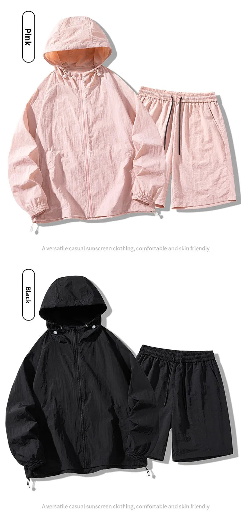 Lightweight UV Protection Hooded Sun Jacket for Women