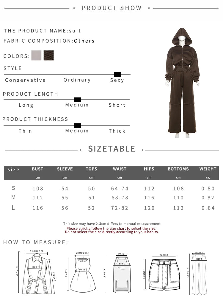 Cozy Woolen Hooded Pantsuit