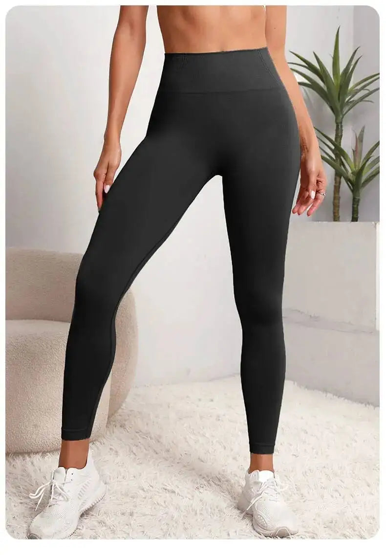 High Waist Seamless Compression Leggings for Women