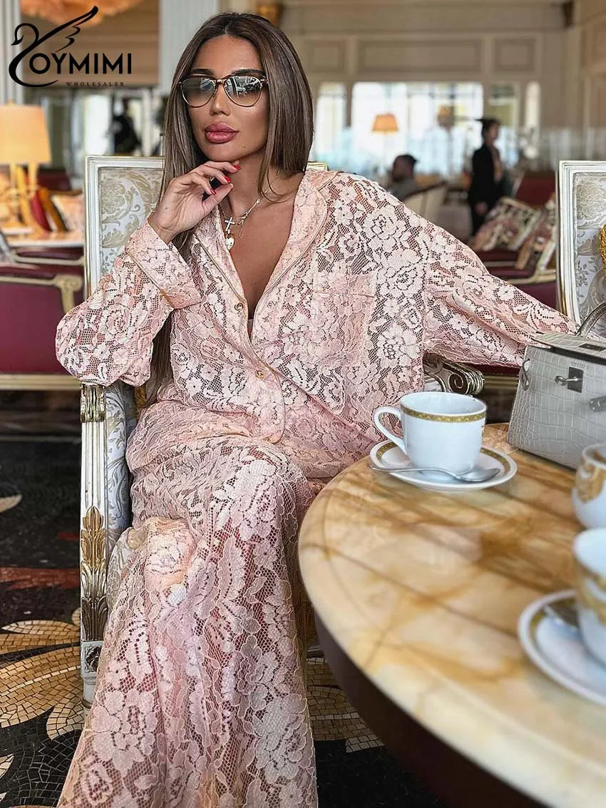 Soft Pink Two-Piece Set
