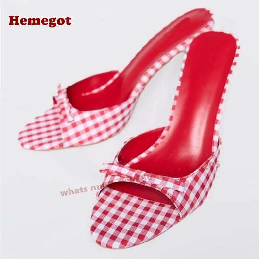 Butterfly Knot Slip On Slippers