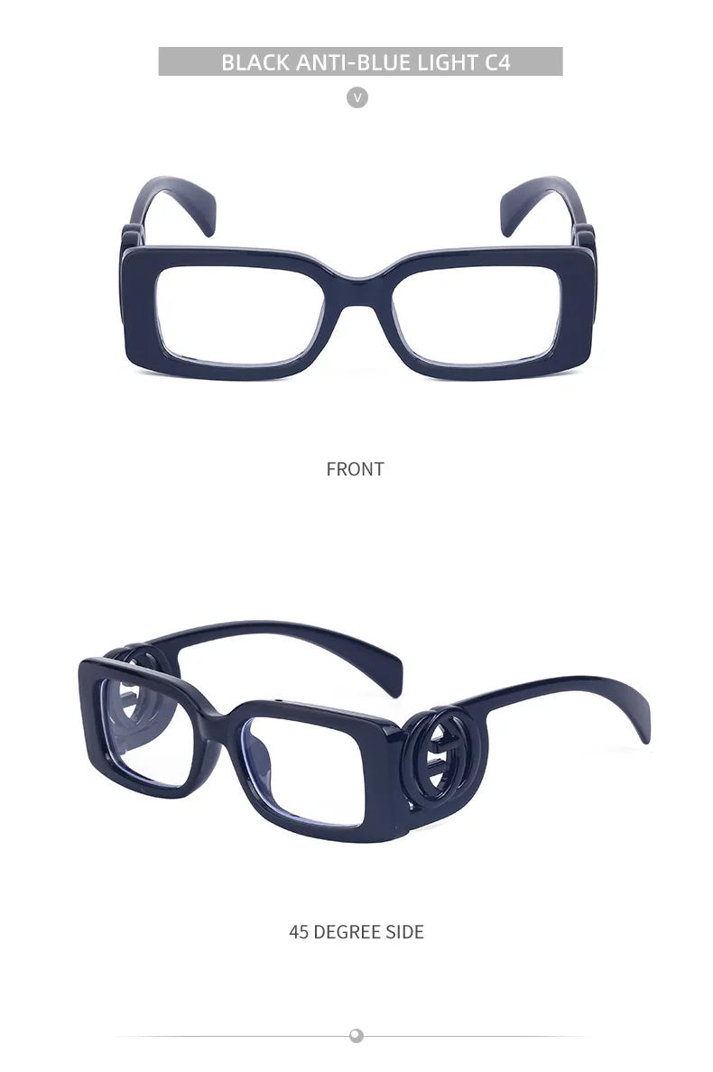 Oversized Square Gradient Sunglasses