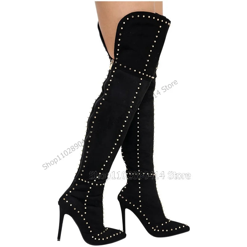 Green Alligator Print Pointed Toe Zipper Boots For Women