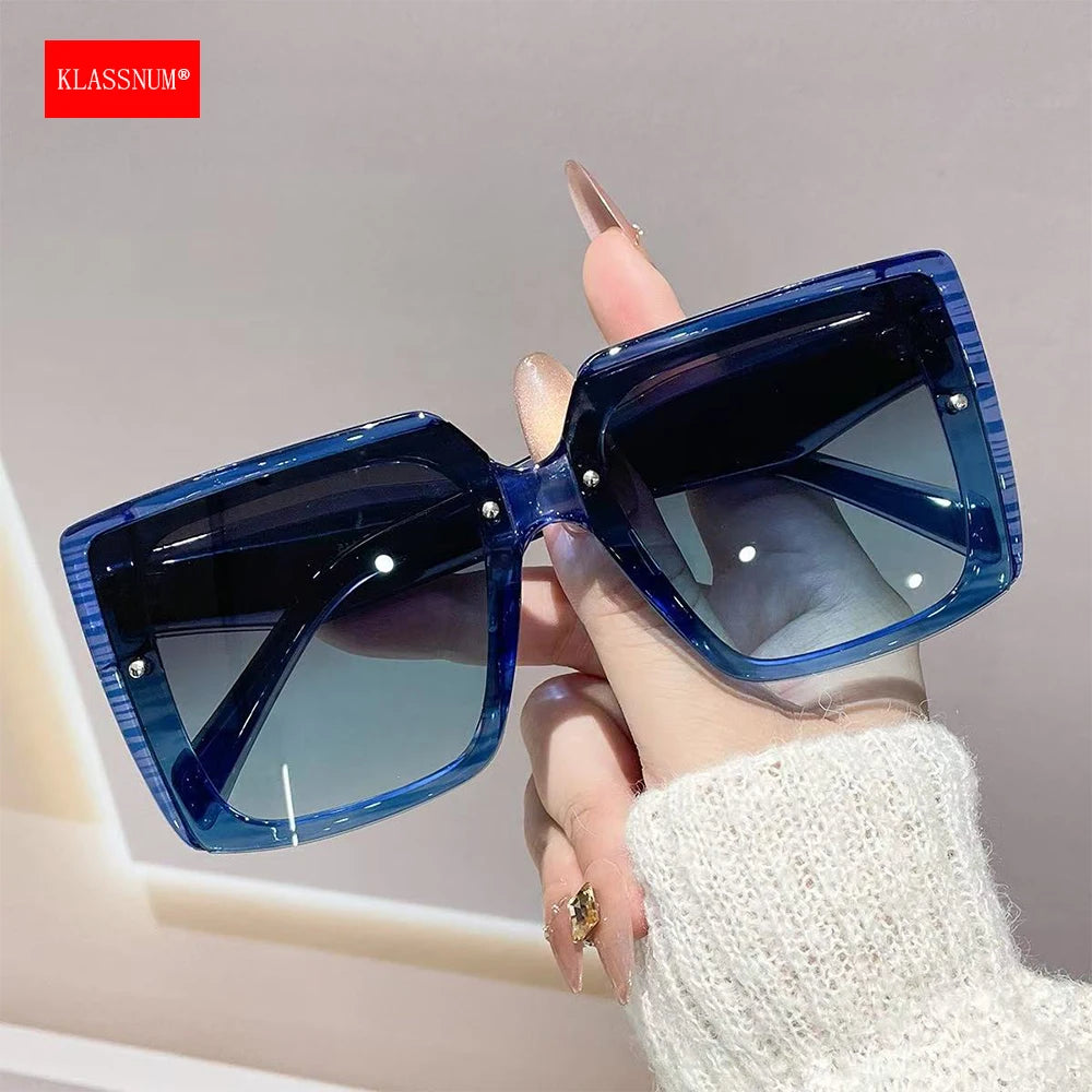 Oversized Square UV400 Sunglasses