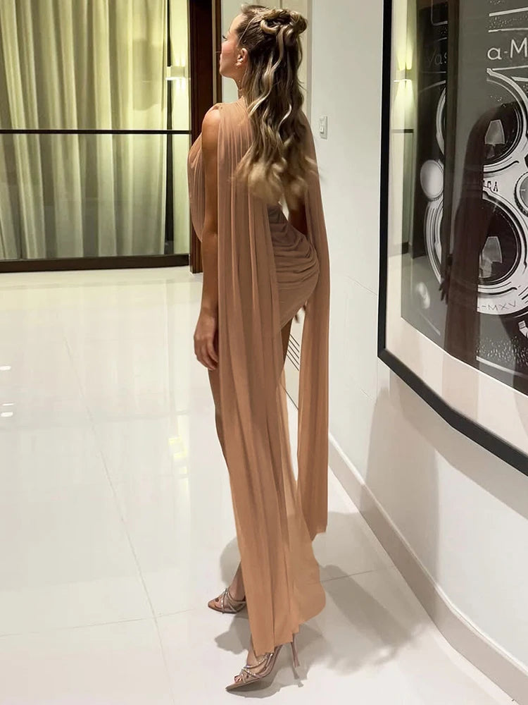 Sleeveless Sheer Patchwork Bodycon Mini Dress for Women