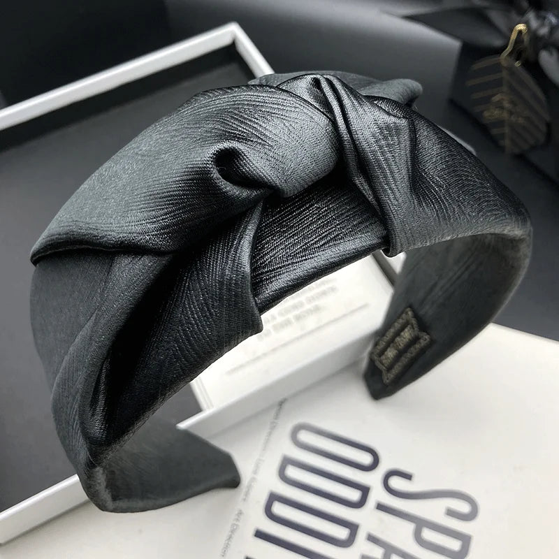 Retro Classic Wide Edge Headband Hair Clip for Women