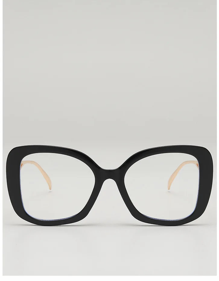 Oversized Square Blue Light Blocking Reading Glasses for Women