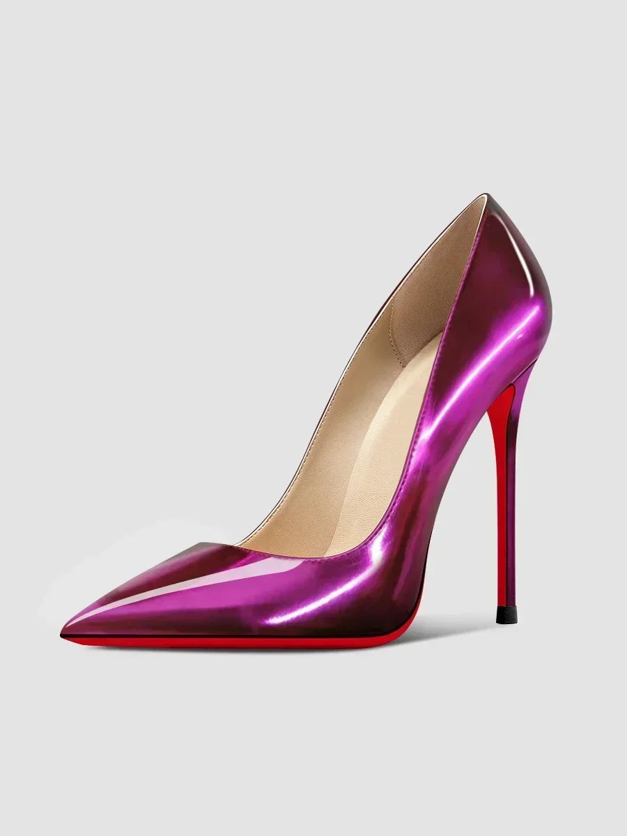 Pointed Toe Super High Stiletto Heel Pumps for Women
