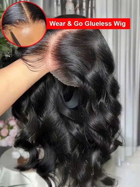 Long Body Wave Glueless Cap Wig