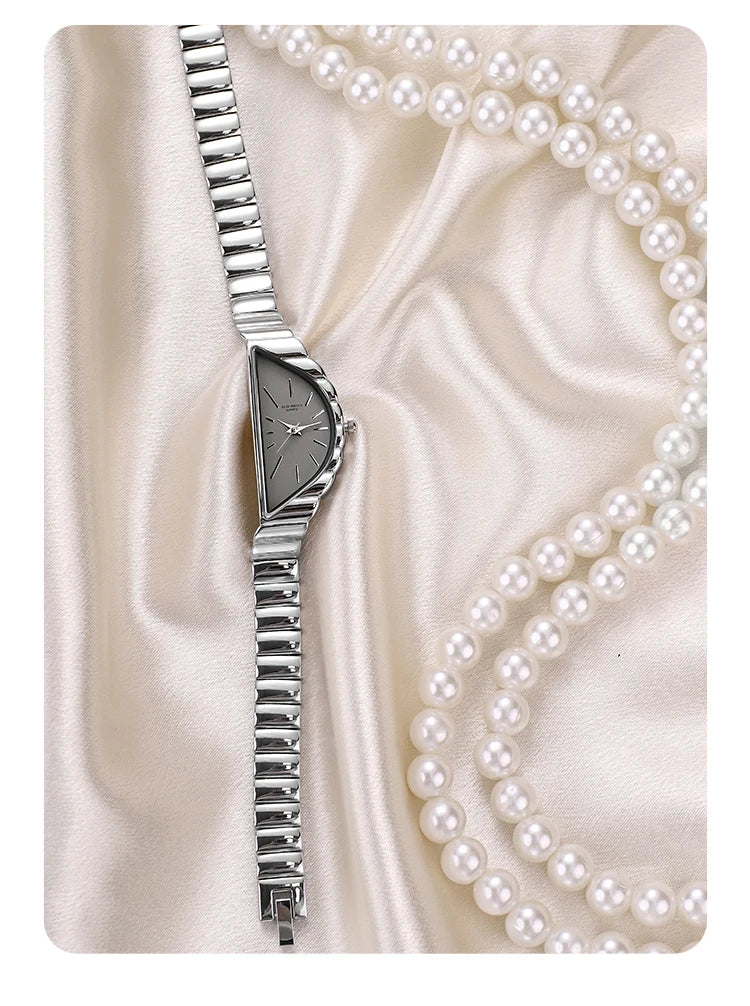 Vintage Irregular Case Quartz Watch