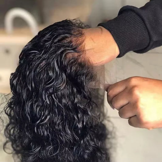 Deep Wave Glueless Lace Wig