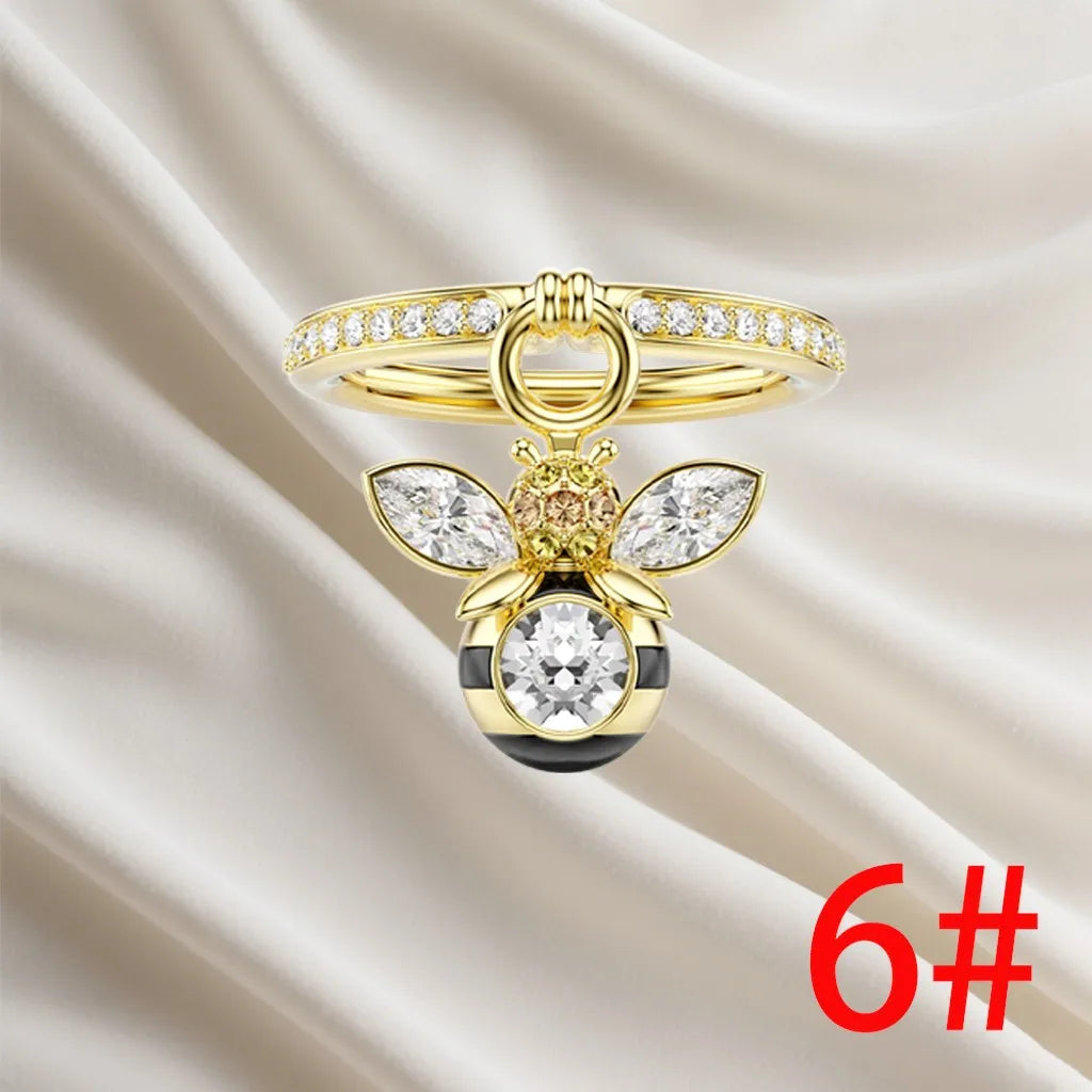 Sparkling Inlaid Pearl Pendant Jewelry Set for Women