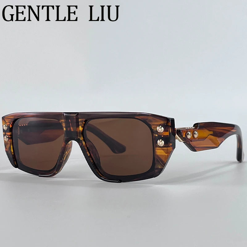 Punk Square Polarized Sunglasses