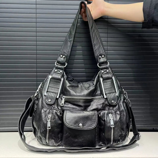 Y2K Multi-Pocket Shoulder Bag