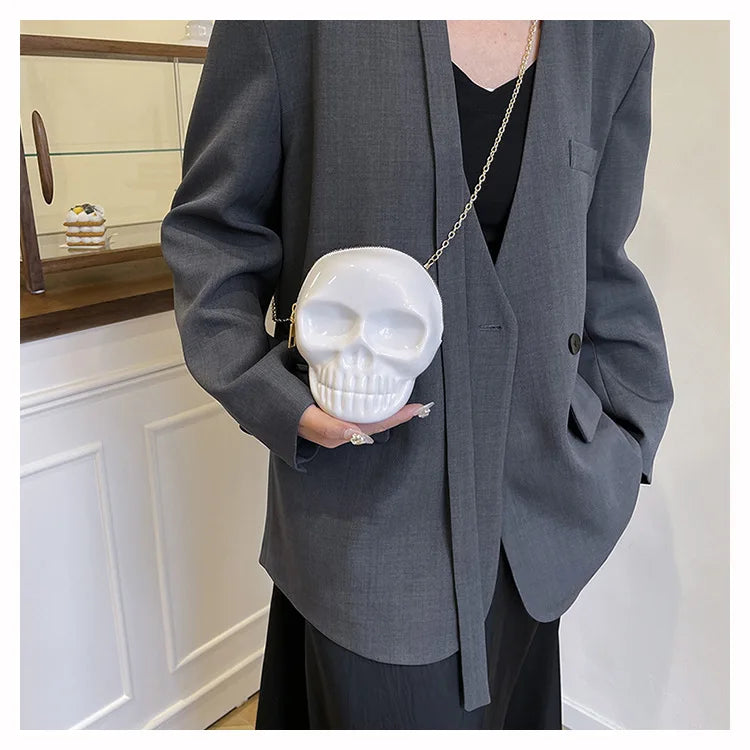 Ghost Print Halloween Crossbody Bag