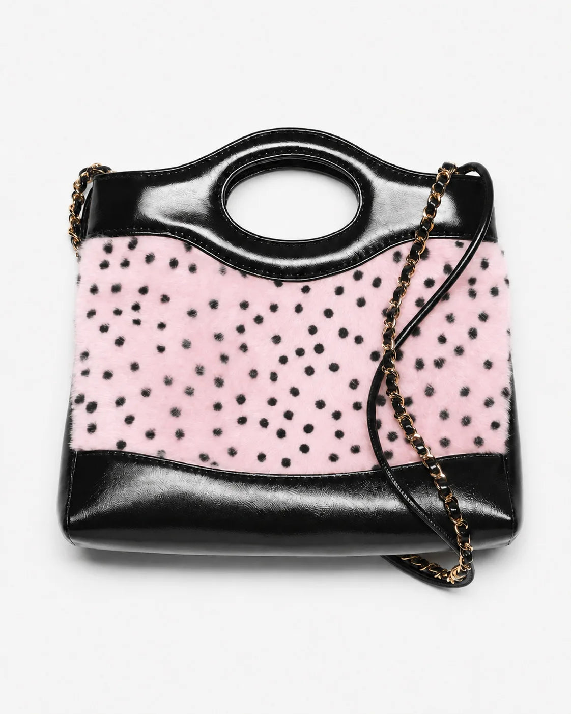 Women Shoulder Crossbody Bag Faux Fur leopard print Bucket Bag Luxury Plush Commuter Handbag Fashion Large Capacity Tote Bag