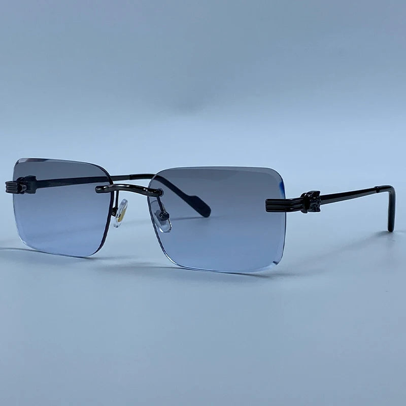 Rimless Photochromic Sunglasses